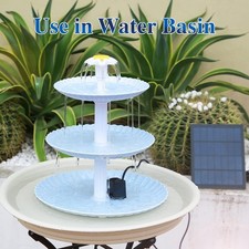 Vogeltränke set mit - vogeltränke, solar