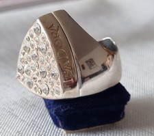 Ring, Damen, Gr.17/18, silberner Modeschmuck Isa Dora Giftring