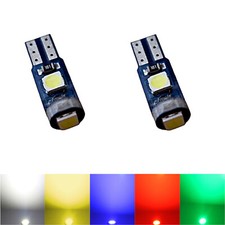 2/5/10x LED T5 Cockpit Tachobeleuchtung Amaturenbeleuchtung 12V lampe W2W 3x3030