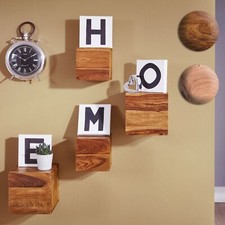 FineBuy 4er Set Wandregale