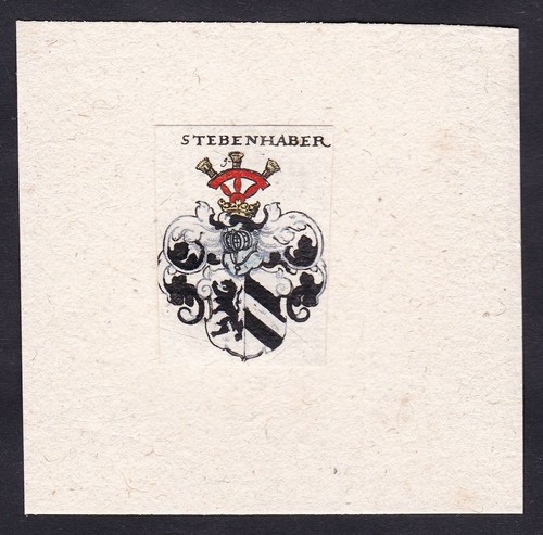 Stebenhaber wappen coat - stebenhaber,