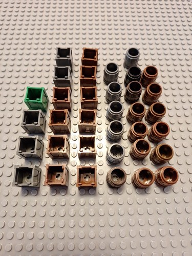 35x lego behälter fass - behälter,,