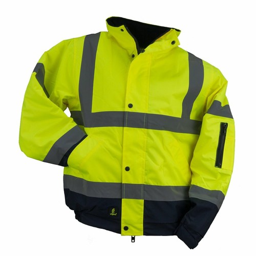 Warnjacke urg gelb bomber - warnjacke,