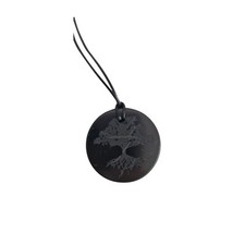 Schungit-Anhänger “Baum des Lebens” / echter Karelien Schungit / TOP Qualität