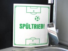 Spüllappen "Spültrieb " Putztuch Schwammtuch Spültuch Lappen kompostierbar Tuch