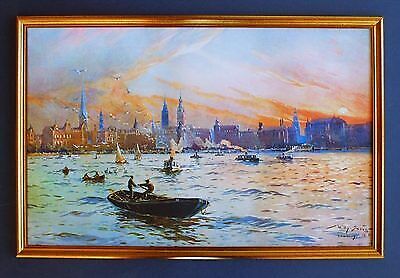 Der hafen von hamburg - der, 1909