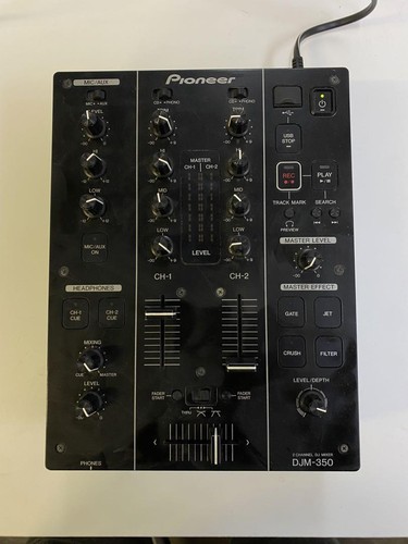 Pioneer djm 350 schwarz - schwarz, dj