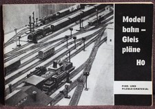 Sammler:Piko H0 Gleispläne f. Piko & Pilzgleise, 1963 perfekt, 62 Jahre alt