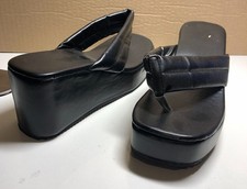 SEXY Plateau FlipFlop schwarz