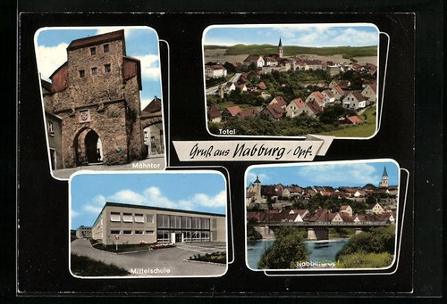 Nabburg opf ortsansicht - /opf.,,