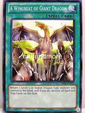 Yu-Gi-Oh - 3x A Wingbeat of Giant Dragon - SDBE - Saga of Blue Eyes White Dragon