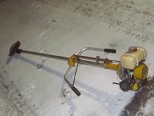 alte Mc Culloch Benzin Sense gebrauchte Motorsense Oldtimer zum herrichten