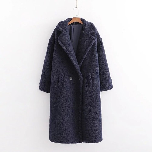 Damen fleece mantel jacke - damen,