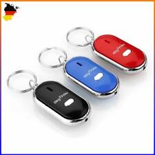 3Stk Schlüsselfinder Pfeifen Whistle mit LED Lampe Schlüssel Key Finder Anhänger