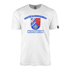 SanLehrReg Niederbayern Sanitätslehrregiment Bundeswehr Wappen T Shirt #39286