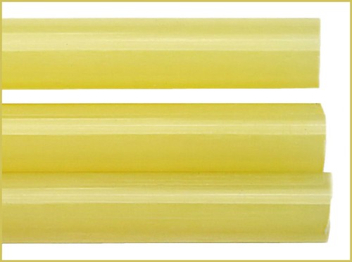 Opalino gelb - gelb, (4/5mm)