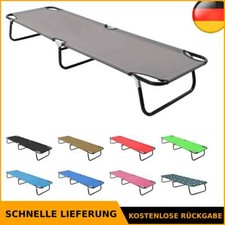 Sonnenliege Stahl Campingbett