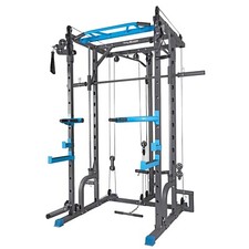 THUNDER® SLIDE Kraft Station Power Rack Fitnessstation Klimmzug Dip Multigym