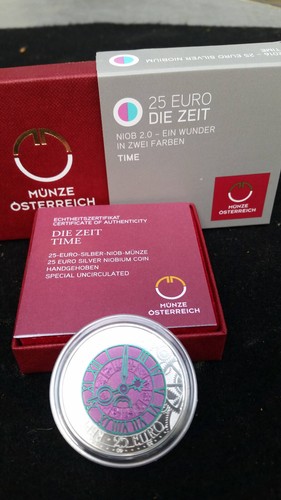 Euro niob g österreich - 25,