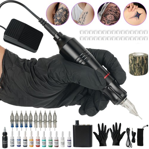 Komplettes tattoo maschine set - maschine,