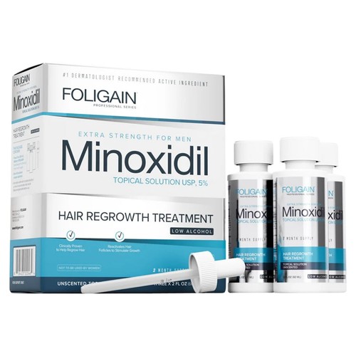 Foligain low alcohol minoxidil - low,