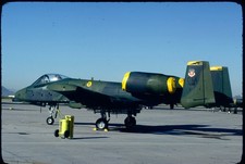 #5782 ORIGINAL K64 AIRCRAFT SLIDE: Fairchild A-10A Warthog 78-0138/DM