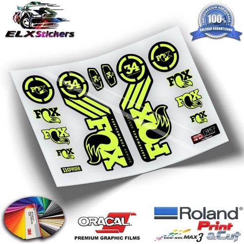 Sticker mtb fox 2016 - sticker, wp57