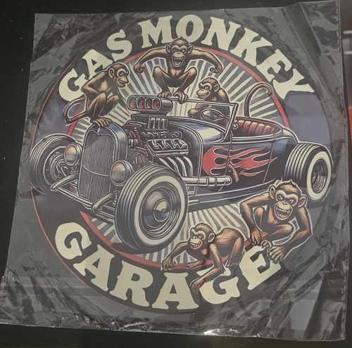 Blechschild gas monkey garage - blechschild,