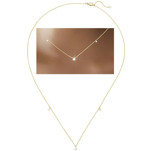 Damen collier halskette 750 - damen,