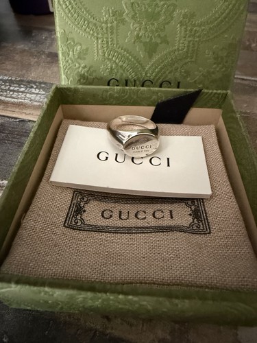 Gucci sterling silber oval - silber,