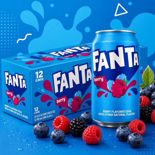 Fanta berry 355 ml - berry,