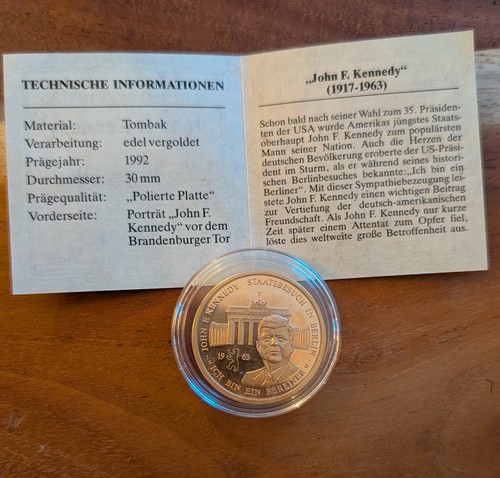 Medaille kennedy - -,