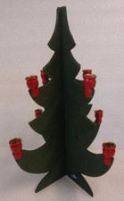 Kerzenhalter - Leuchter Tannenbaum 2-teilig für 8 Kerzen / Made in Sweden