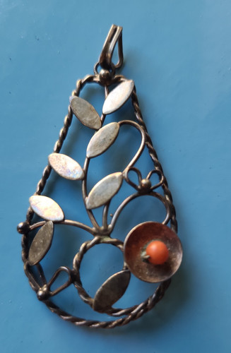 Silberbrosche vintage 1920 - silberbrosche,
