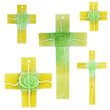 Glaskreuz Wandkreuz Kreuz aus