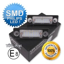 2x LED KENNZEICHENLEUCHTE FÜR