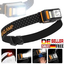 LED Stirnlampe Kopflampe USB-C