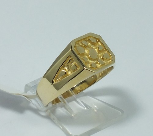 Nugget ring 585 - .585, gr.