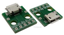 Micro USB Buchse mit Platine