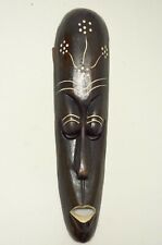 Maske schwarz 50 cm Wanddeko