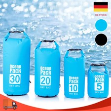 DRYBAG TASCHE SEESACK PACKSACK WASSERDICHT 2L 5L 10L 20L 30L ROLLBEUTEL 500D 