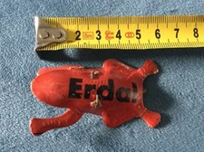 Erdal Schuhcreme Frosch Rot Vintage