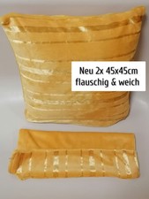 Plüsch  Kissenhülle 2Stück Kissenbezug 45x45 Neu ,Weich,Kuschel ? ansehen 