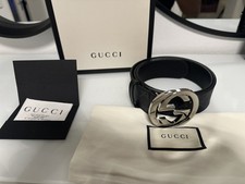 Gucci GG Supreme Gürtel – Schwarz – Gr. 90/36 | Wie Neu | Mit Rechnung