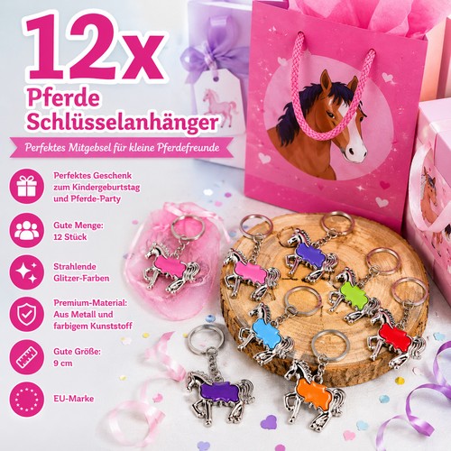 Pferde schlüsselanhänger - 12,