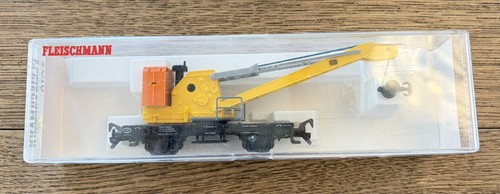 Fleischmann 5019 kranwagen - h0,