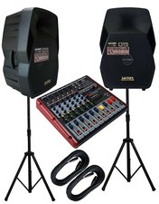PA SET 38 cm/15" DJ PA Musiker