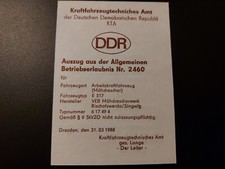 🢂DDR VEB FORTSCHRITT KTA