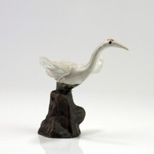 Keramikfigur Kranich