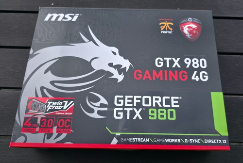 Msi geforce gtx 980 - msi, 4g